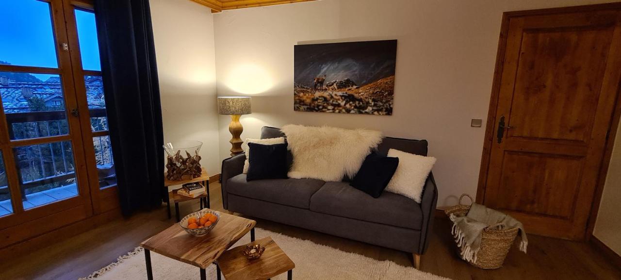 Arc 1950 Appartement De Standing Refuge Du Montagnard, Vue Incroyable Sur Le Montblanc, Skis Aux Pieds Acces Spa Et Piscine Les Arcs  المظهر الخارجي الصورة