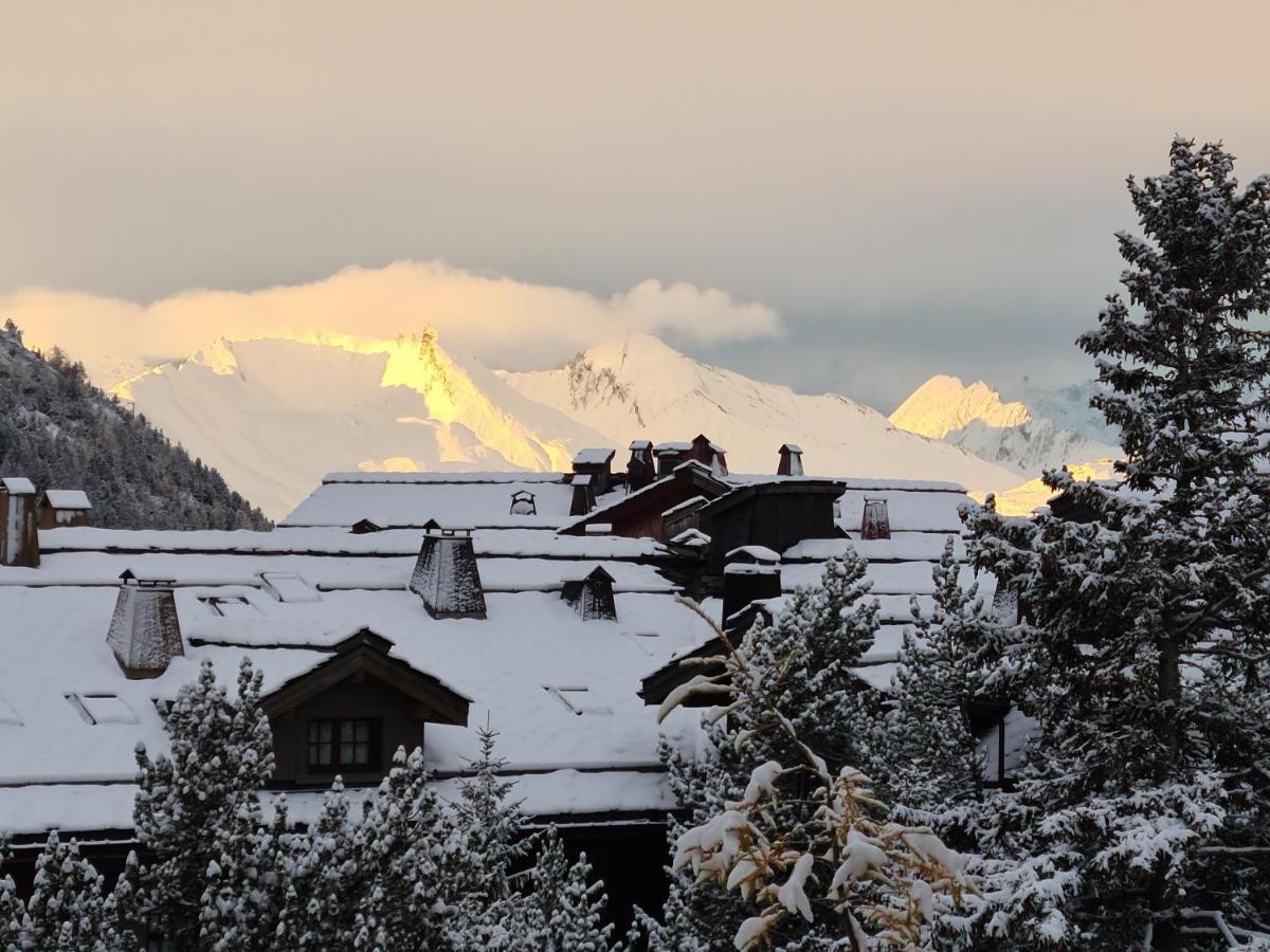 Arc 1950 Appartement De Standing Refuge Du Montagnard, Vue Incroyable Sur Le Montblanc, Skis Aux Pieds Acces Spa Et Piscine Les Arcs  المظهر الخارجي الصورة