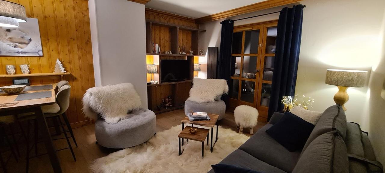 Arc 1950 Appartement De Standing Refuge Du Montagnard, Vue Incroyable Sur Le Montblanc, Skis Aux Pieds Acces Spa Et Piscine Les Arcs  المظهر الخارجي الصورة