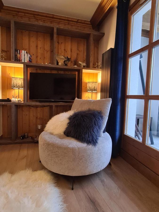 Arc 1950 Appartement De Standing Refuge Du Montagnard, Vue Incroyable Sur Le Montblanc, Skis Aux Pieds Acces Spa Et Piscine Les Arcs  المظهر الخارجي الصورة