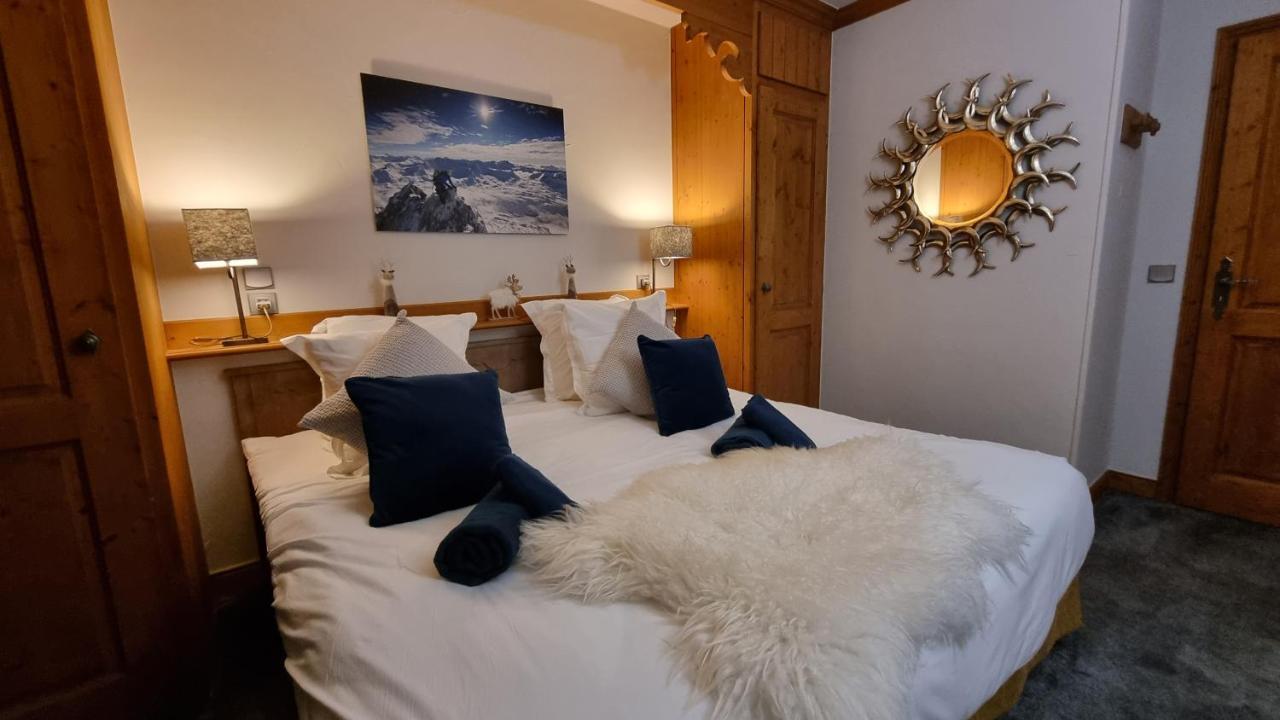 Arc 1950 Appartement De Standing Refuge Du Montagnard, Vue Incroyable Sur Le Montblanc, Skis Aux Pieds Acces Spa Et Piscine Les Arcs  المظهر الخارجي الصورة