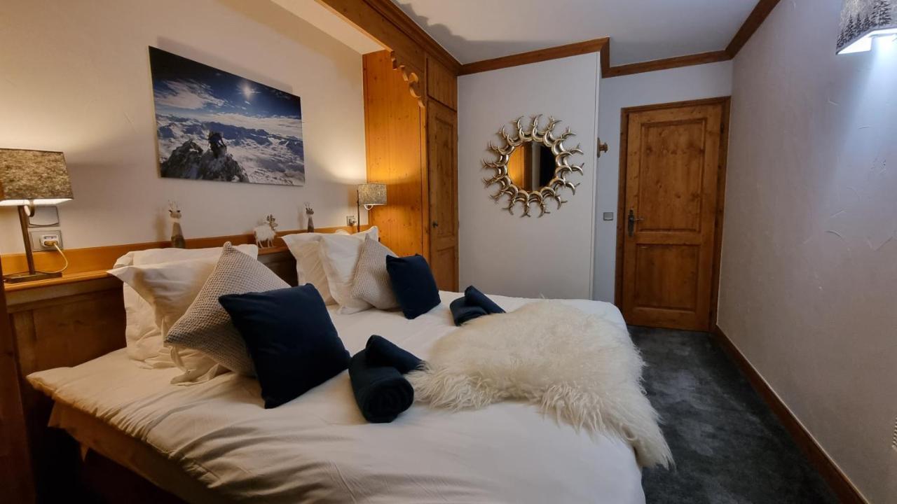 Arc 1950 Appartement De Standing Refuge Du Montagnard, Vue Incroyable Sur Le Montblanc, Skis Aux Pieds Acces Spa Et Piscine Les Arcs  المظهر الخارجي الصورة